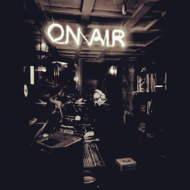 Skillz live on Radio Beirut — archive photograph
