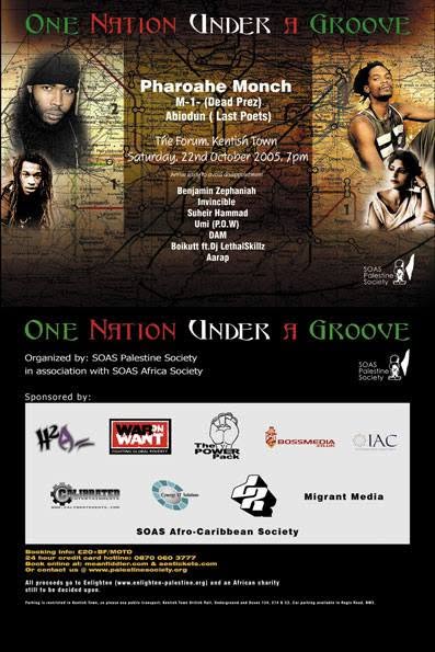 One Nation Under A Groove with M1, Dead Prez and Pharoahe Monch